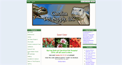 Desktop Screenshot of carolinapetsupply.com