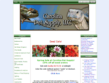 Tablet Screenshot of carolinapetsupply.com